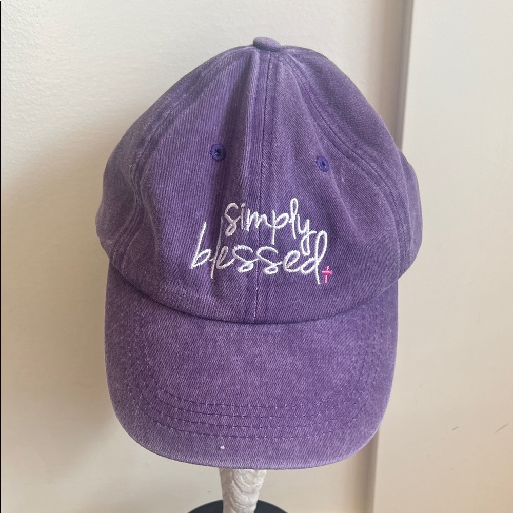 Simply Blessed Purple Cap
